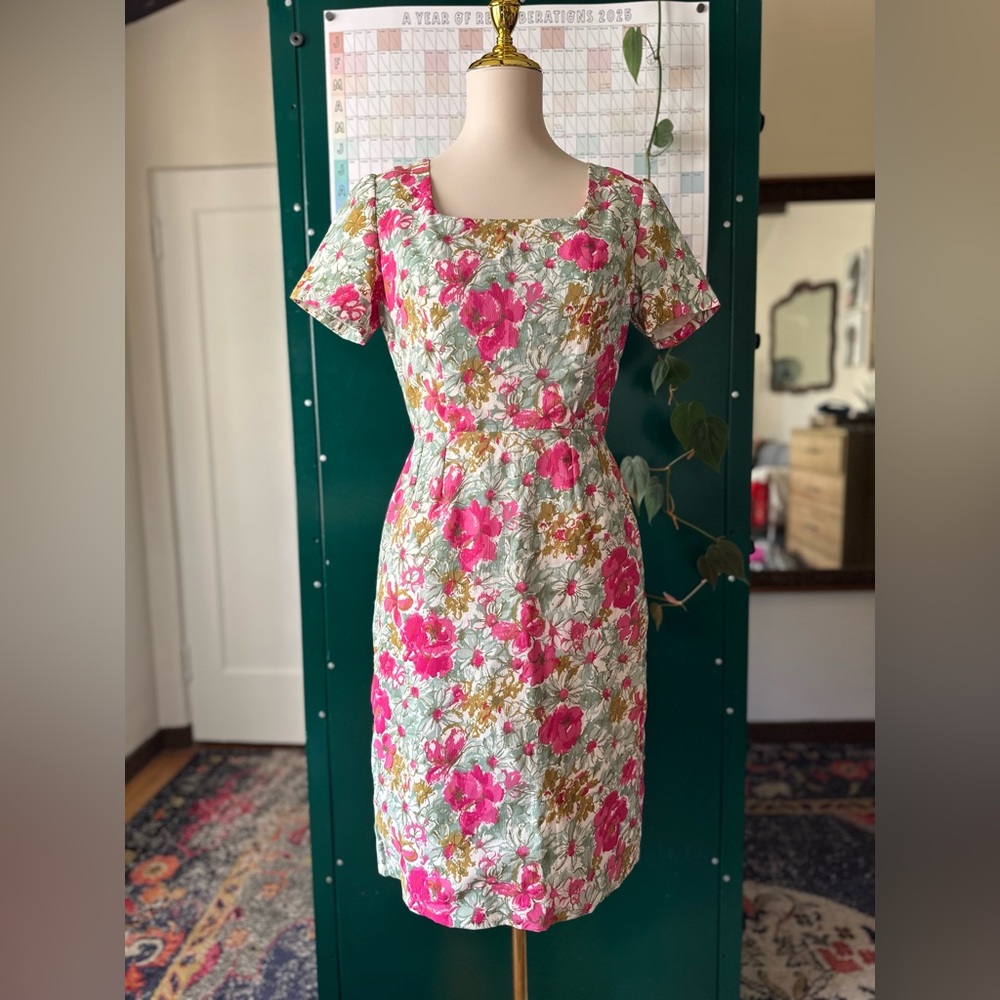 Vintage Handmade Floral dress